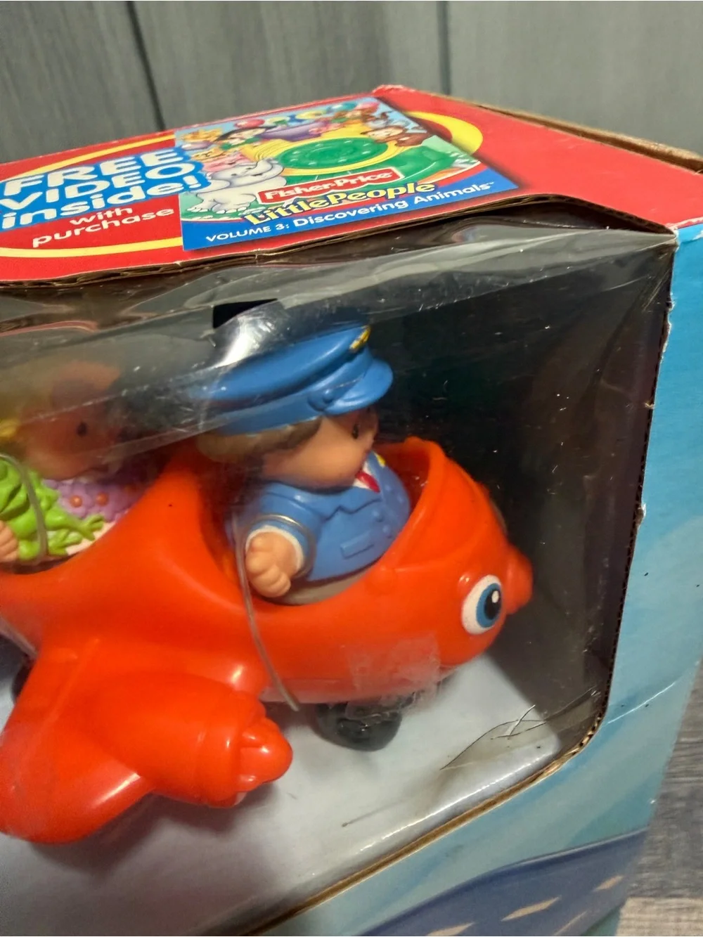 Vintage 2002 Fisher Price Little People Discovery Airport New Box Y2K Original
